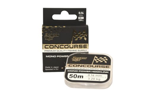 Benzar concourse mono power monofil előkezsinór 50m 0,10mm