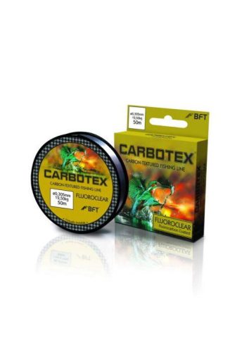 Carbotex Fluoroclear Előke Zsinór 50m 0.255mm 8.70kg