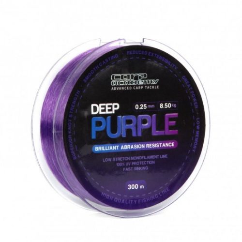 Carp Academy Deep Purple Monofil Zsinór 300m 0.25mm 8.5kg