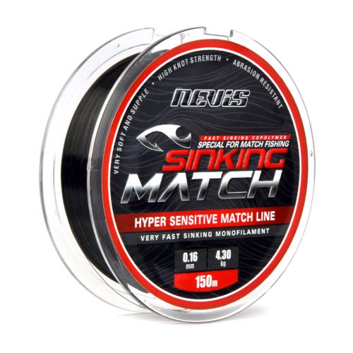 Nevis sinking match monofil zsinór 150m 0,16mm