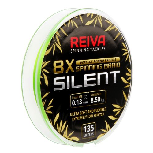 Reiva silent fluo green fonott zsinór 135m 0,08mm 