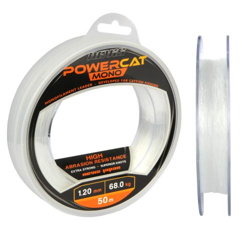 Nevis powercat mono harcsázó előkezsinór 50m 1mm