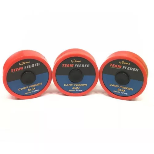 By Döme Team Feeder Carp Feeder Gum Erőgumi 10m 1mm