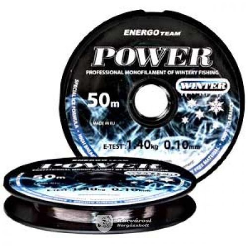 Energo Team Power Winter 50m 0,17mm Monofil Előkezsinór