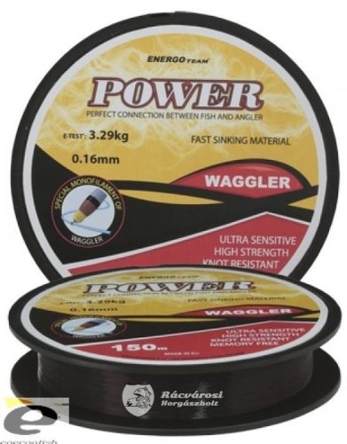 Energo Team Power Waggler 150m 0,12mm Monofil Horgász Zsinór