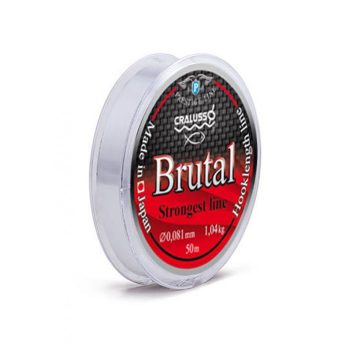 Cralusso Brutal Monofil Előkezsinór 50m 0,10mm