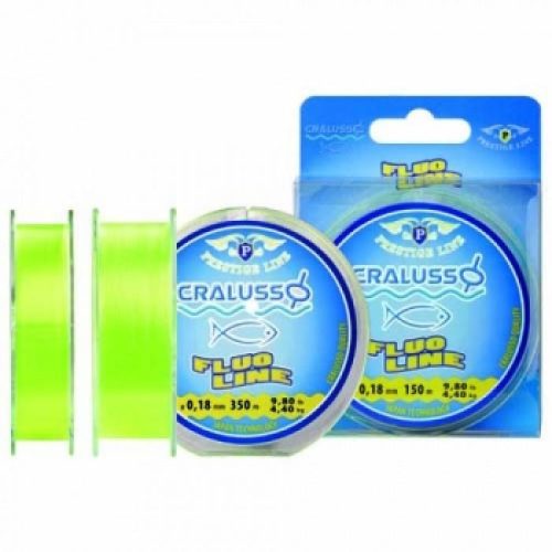 Cralusso Prestige Fluo Sárga Monofil Zsinór 150m 0,18mm