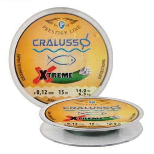 Cralusso Xtreme Fonott Előke Zsinór 15m 0,10mm