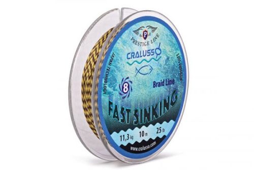 Cralusso Fast Sinking Fonott Előkezsinór 10m 12lb