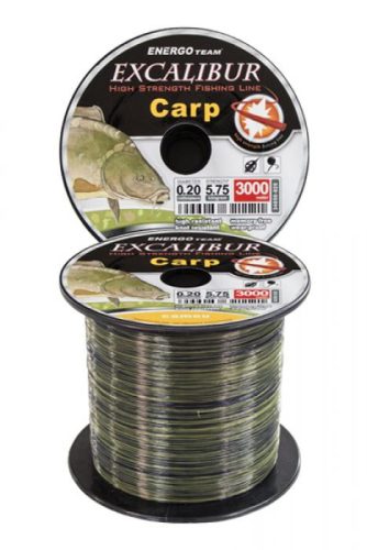 Energo Team Excalibur Carp Camou Monofil Zsinór 3000m 0,20mm