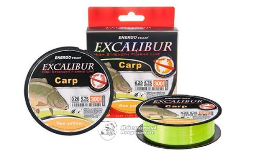 Energo Team Carp Feeder Fluo Sárga 300m 0,20mm Monofil Horgász Zsinór