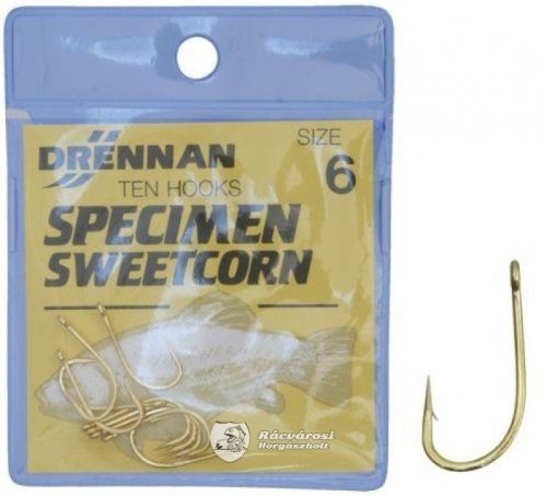 Drennan specimen sweetcorn horog 6-os