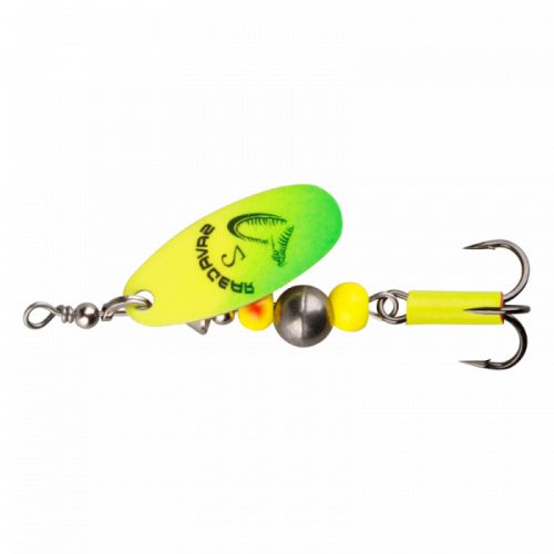 Savage Gear Caviar Spinner Körforgó Villantó 2-es 6g Fluo Yellow/Chartreuse