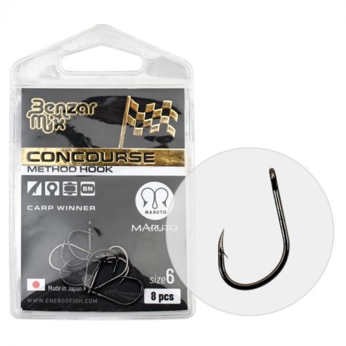 Benzár Concourse Method Carp Winner Horog 6-os