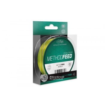   Delphin Fin Method Feed 150m 0,14mm Feeder Monofil Horgász Zsinór sárga