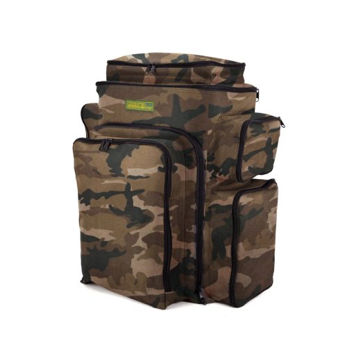 Carp academy camo hátizsák XL 60x55x34cm