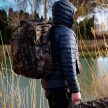 Carp academy camo hátizsák XL 60x55x34cm