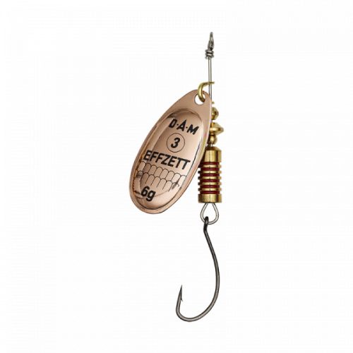 Dam Singlehook Spinner Körforgó Villantó 2-es 4g Copper