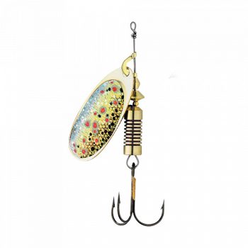   Dam Nature 3D Spinner Körforgó Villantó 1-es 3g Brown Trout