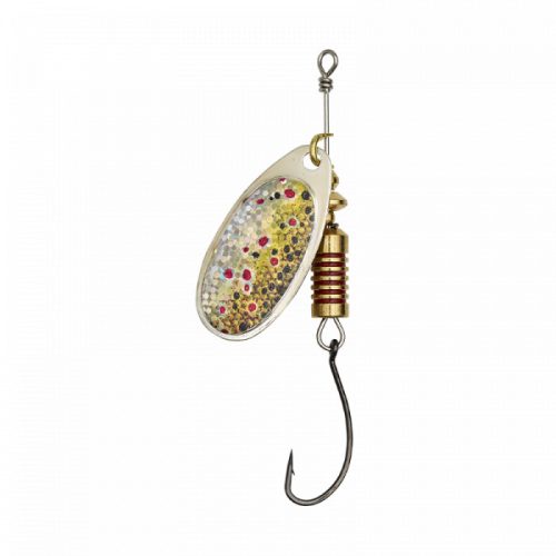 Dam Singlehook Spinner Körforgó Villantó 1-es 3g Brown Trout