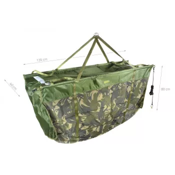   Carp Academy Grizzly Camou Lebegő Pontymérő Szák 135x40x80cm