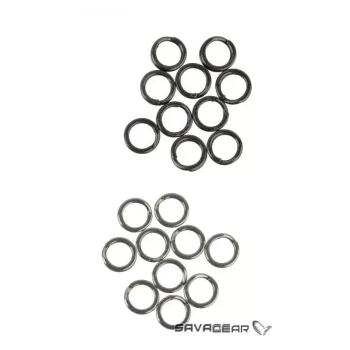 Savage Gear Rozsdamentes Kulcskarika 7mm