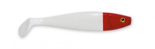 Delalande Shad GT Gumihal 9cm 6g Blanc Tete Rouge