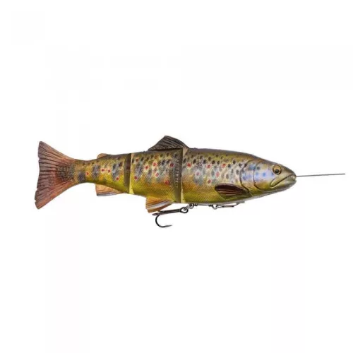 Savage Gear 4D Trout Line Thu 25cm 193g Dark Brown Trout Swimbait