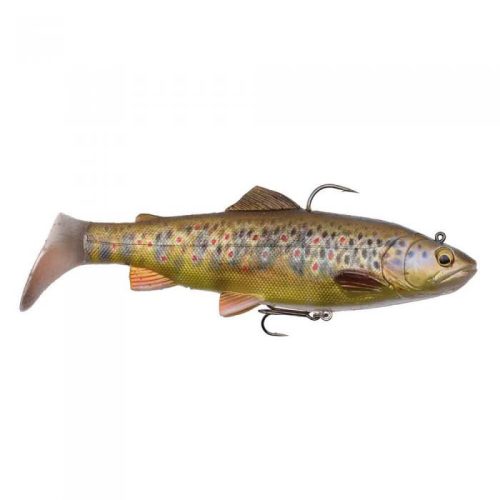 Savage Geat 4D Rattle Trout 12,5cm 35g Dark Brown Trout Gumihal