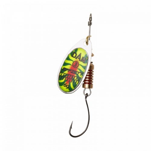 Dam Singlehook Spinner Körforgó Villantó 2-es 4g Firetiger UV