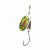 Dam Singlehook Spinner Körforgó Villantó 2-es 4g Firetiger UV