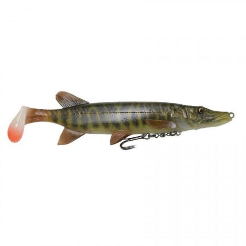 Savage Gear 4D Pike Shad 20cm 65g Striped Pike Gumihal