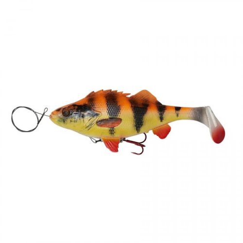 Savage Gear 4D Perch Shad 12,5cm 25g Albino Gumihal