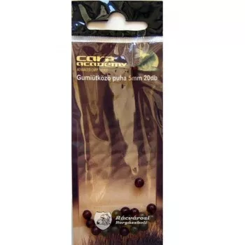 Carp academy Ütközőgolyó puha 20db 6mm gumigyöngy