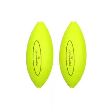 Nevis Power Cat Micro U-Float 3g sárga 2db/cs