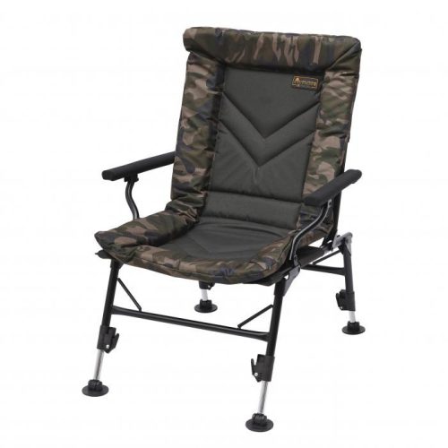 Prologic Avenger Comfort Camo Chair W/ArmRests And Covers Fotel 140kg