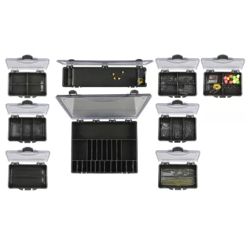   Strategy tackle box system complette műanyag doboz szett 37x30x6cm
