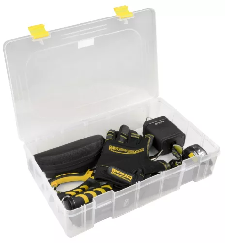 Spro tackle box műanyag doboz 36x22,5x8cm