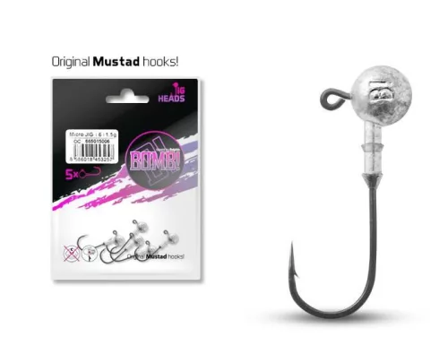 Delphin Jig Fej 15g 3/0