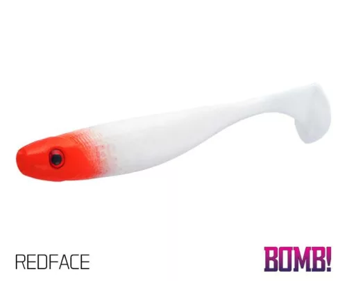 Delphin Bomb Rippa Gumihal 10cm Redface