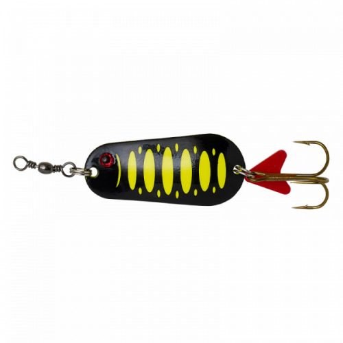 Dam Standard Spoon Támolygó Villantó 3,2cm 6g Fluo Yellow Black UV