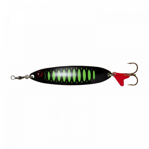 Dam Standard Spoon Slim Támolygó Villantó 5cm 8g Fluo Green/Black UV