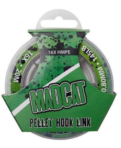 Madcat Pellet Hook Link 16x Előkezsinór 20m 0,80mm