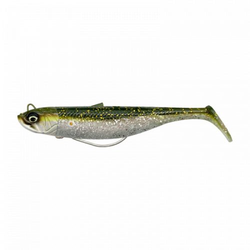 Savage Gear Savage Minnow Weedless Gumihal 10cm 16g Green Silver