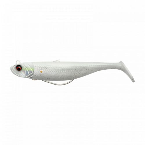 Savage Gear Savage Minnow Weedless Gumihal 10cm 16g White Pearl Silver