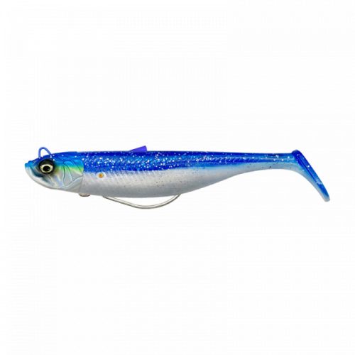 Savage Gear Savage Minnow Weedless Gumihal 12,5cm 28g Blue Pearl Silver