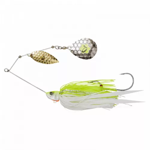 Savage Gear Da'Bush Spinnerbait Műcsali 14cm 21g Yellow White Silver