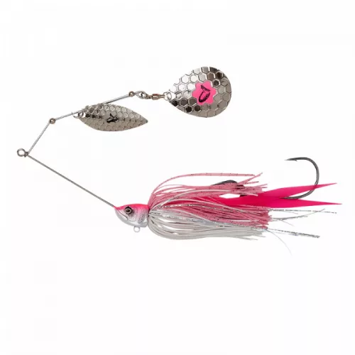 Savage Gear Da'Bush Spinnerbait Műcsali 14cm 21g Pink Silver