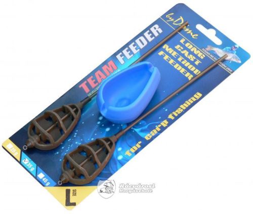 By Döme Team Feeder Távdobó Method Feeder Kosár Szett 45g