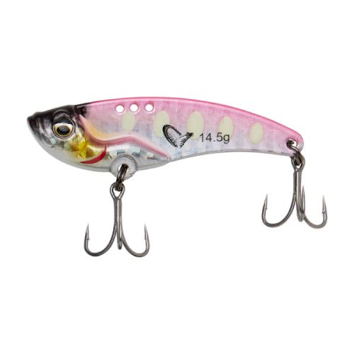 Savage Gear Vib Blade SW Wobbler 3.5cm 4g Pink Glow Dot